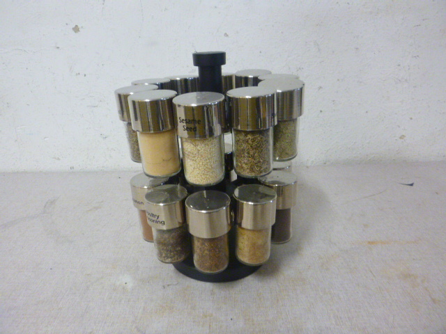 lot 139 image: Spice Rack