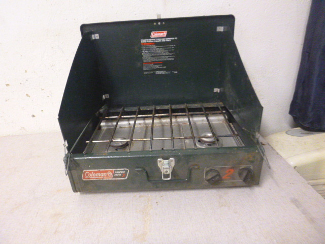 lot 163 image: Coleman 2 Burner Camp Stove