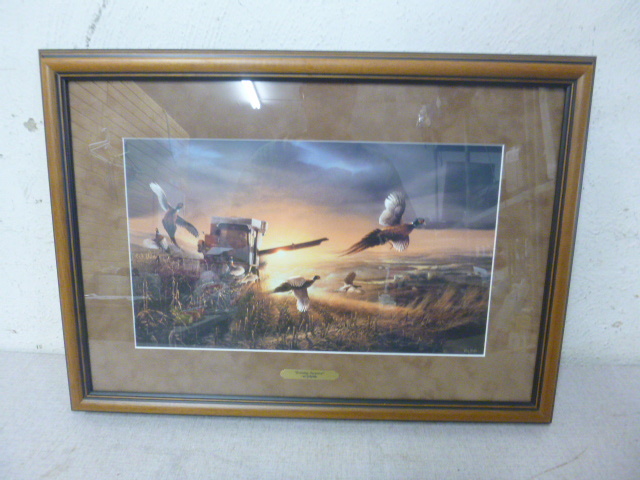 lot 166 image: Evening Surprise Print by Terry Redlin