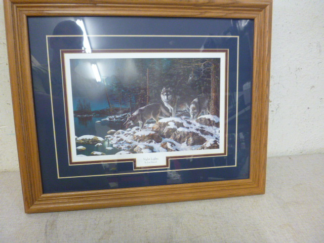 lot 169 image: Night Lights Print by Jim Hansel