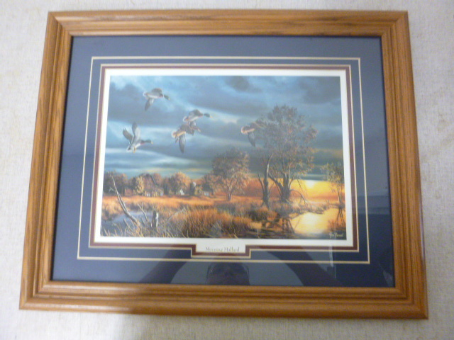 lot 170 image: Morning Mallard Print by Jim Hansel