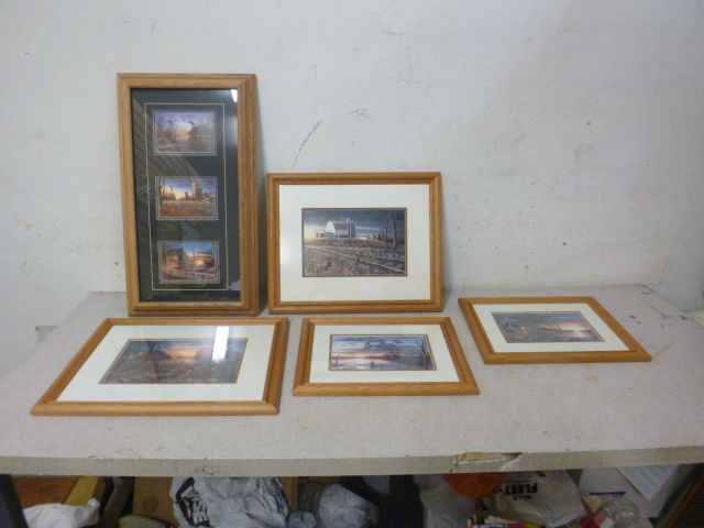 lot 171 image: 5 Wildlife Prints