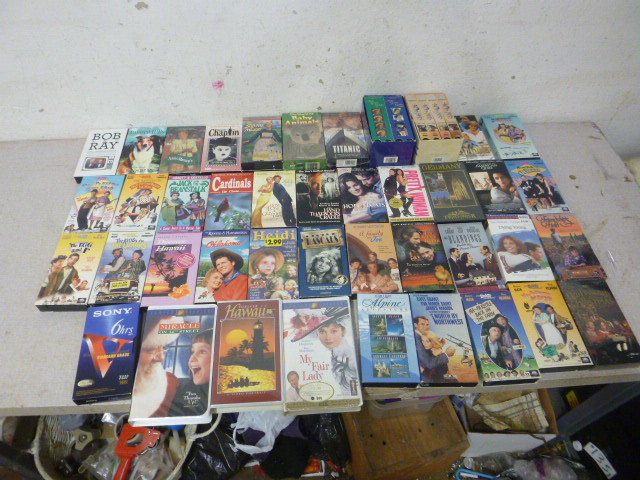 lot 200 image: Miscellaneous VHS Movies