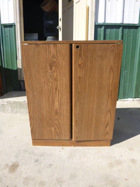 lot 243 image: VHS Tape Cabinet