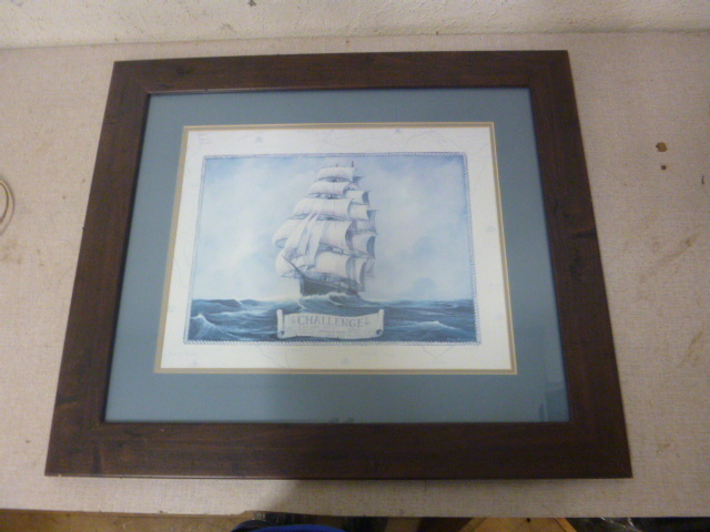 lot 263 image: Ship Print