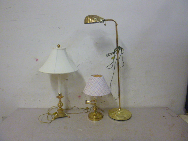 lot 264 image: 3 Desk Lamps