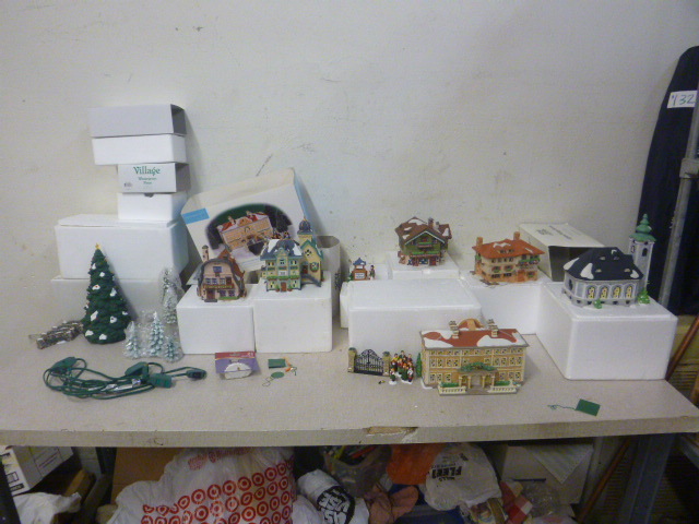 lot 268 image: Christmas Village