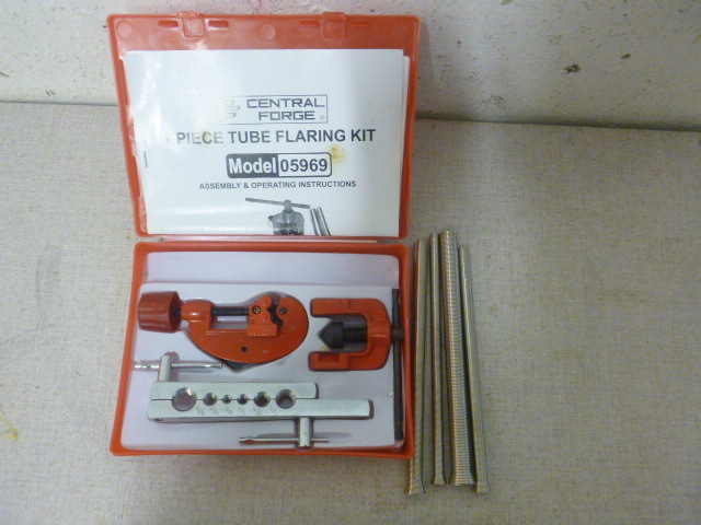lot 296 image: Central Forge 7 Piece Tube Flaring Kit