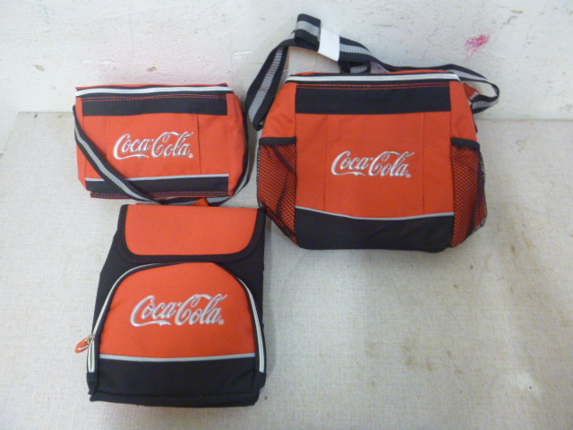 lot 343 image: 3 Coca-Cola Soft Coolers