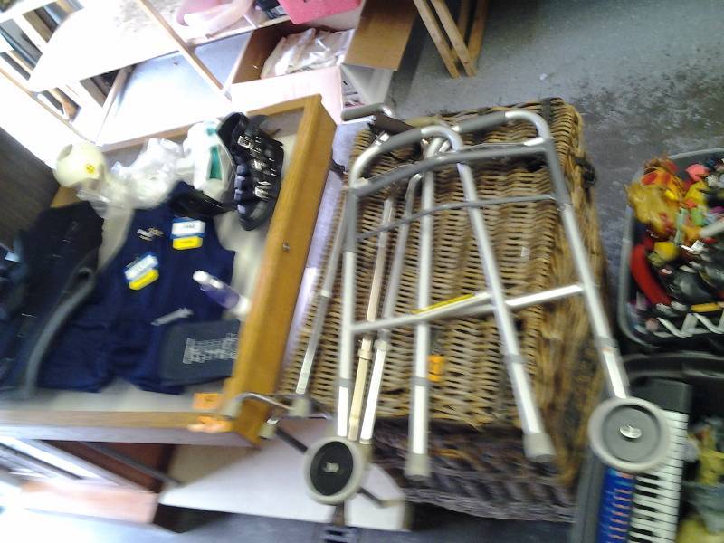 lot 10 image: Costumes, Accessories, Handicap & Medical Devices (Walker, Canes)