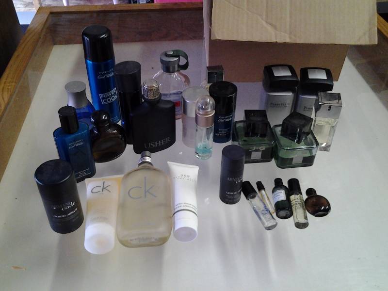 lot 30 image: Lot Of Assorted Mens Cologne & After Shaves
