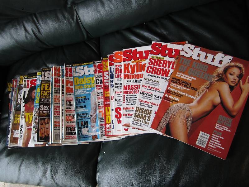 lot 9 image: Lot of Stuff magazines Feb 2002 - J...