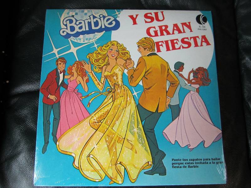 lot 10 image: Unopened Barbie Spanish LP...