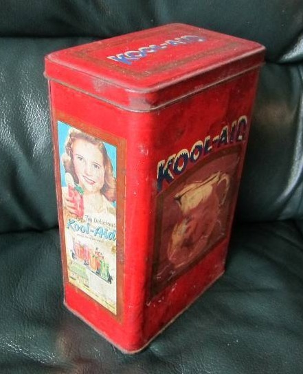 lot 21 image: Vintage Kool Aid can...