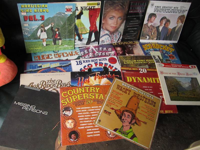lot 29 image: 18 vinyl record albums, country dis...