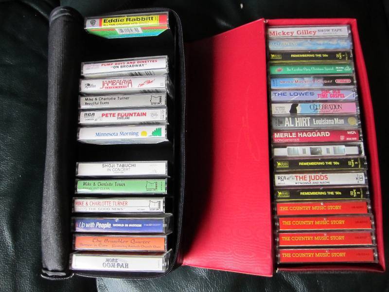 lot 43 image: 2 cases of cassette tapes...