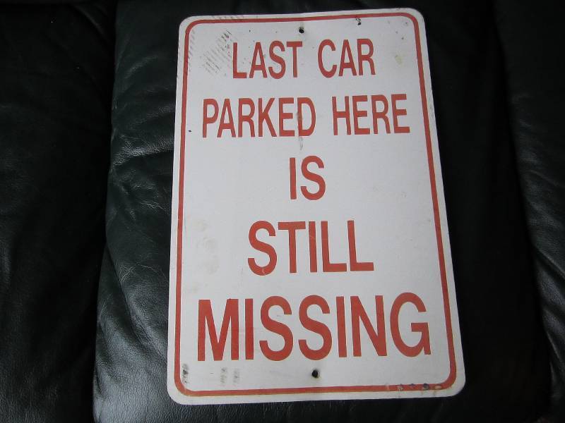 lot 46 image: Metal sign...