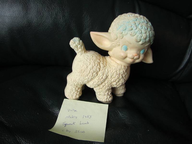 lot 60 image: Vintage mobley lass squeak toy from...