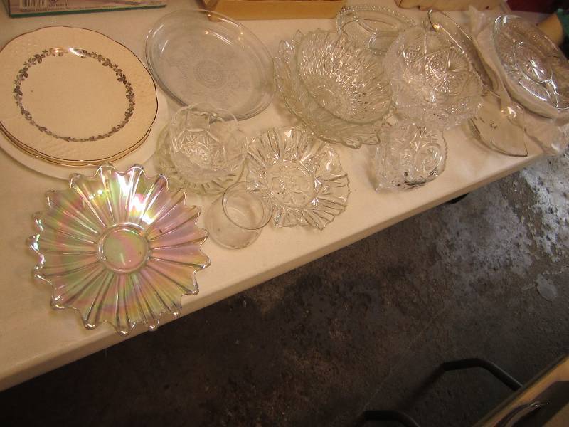 lot 71 image: Lot of glass ware and china by Fire...