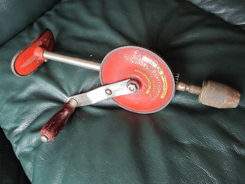 lot 86 image: Vintage hand drill...
