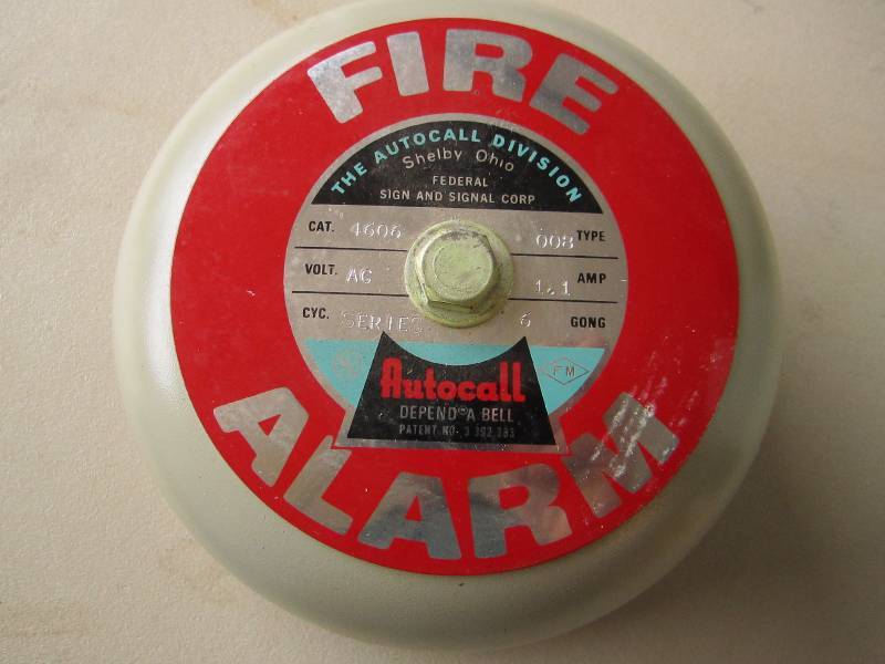 lot 87 image: Auto Call fire alarm bell...