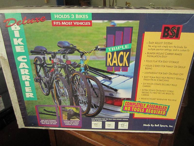 lot 140 image: New car rack bike carrier...