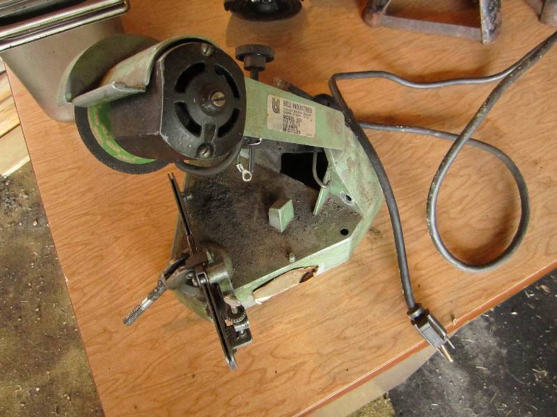 lot 155 image: Bell industries angle grinder...