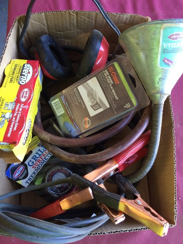 Box Lot of misc items