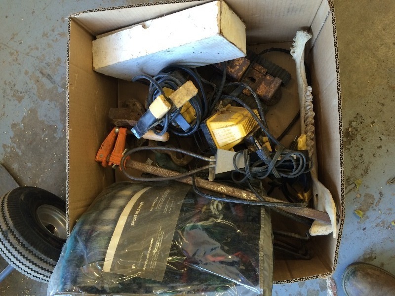 Box Lot of misc items  some possible vintage