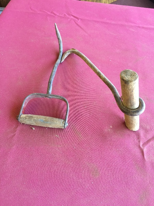 Vintage Hooks  lot of 2