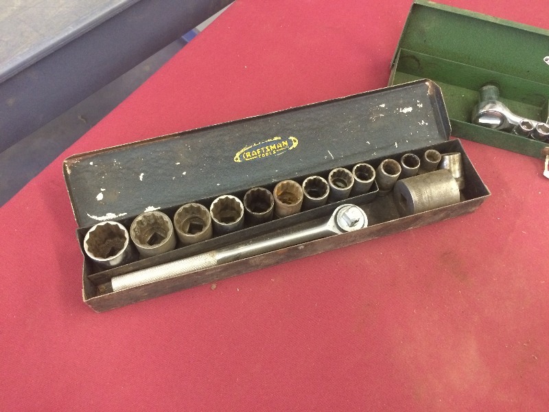 Assorted Sockets  lot of 3