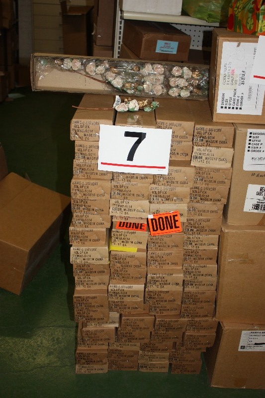 816 Golden Ivory Flower Picks. Original retail $2400.