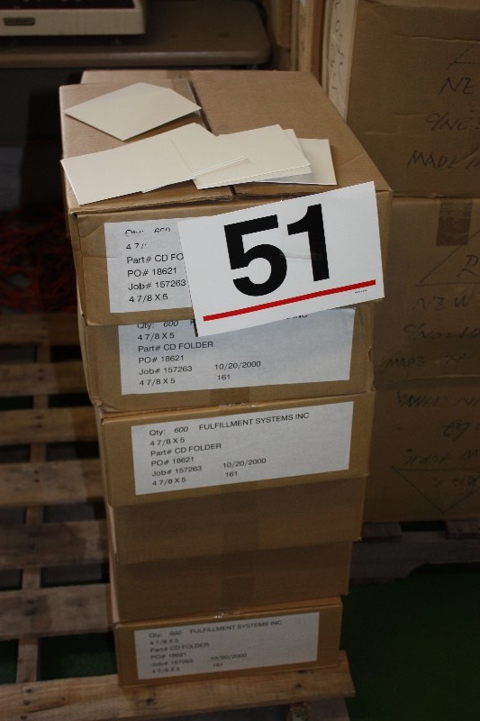 6600 DVD  CD white printable sleeves.
