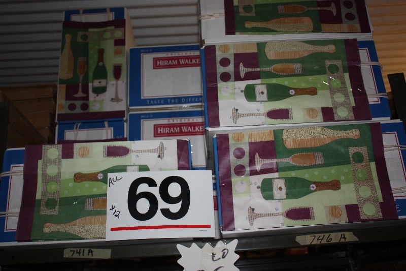 12 cases of 50 Double Bottle Handled Gift Bags.