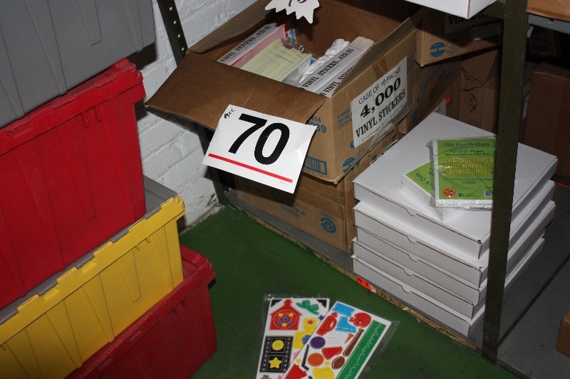 44 Jumbo Packs of Vinyl Stickers. $29.95 retail per pack.  $1,317 total retail.