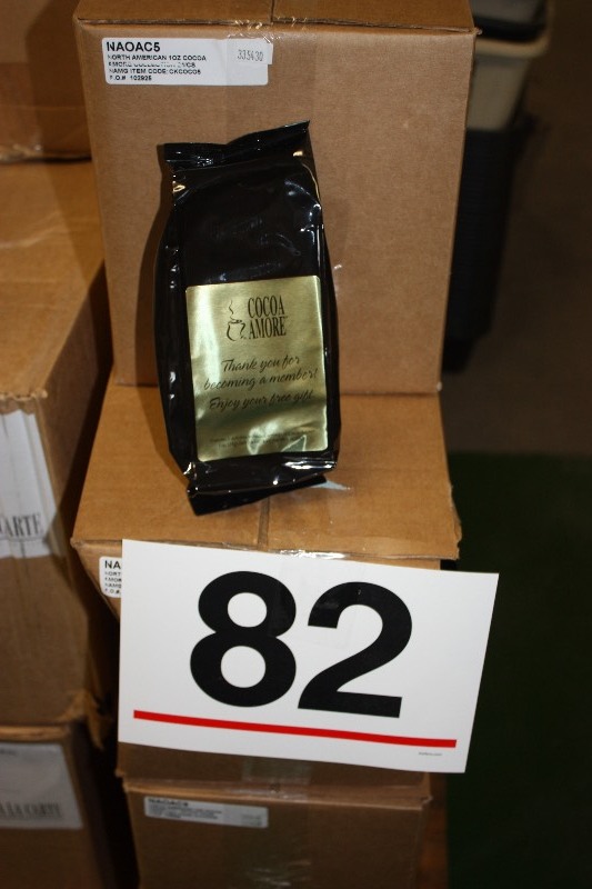 1200 Individual single serve packets of hot chocolate.