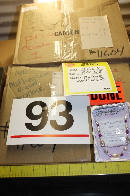 580 Beautiful Boxed Love, Mother, Forever Necklaces