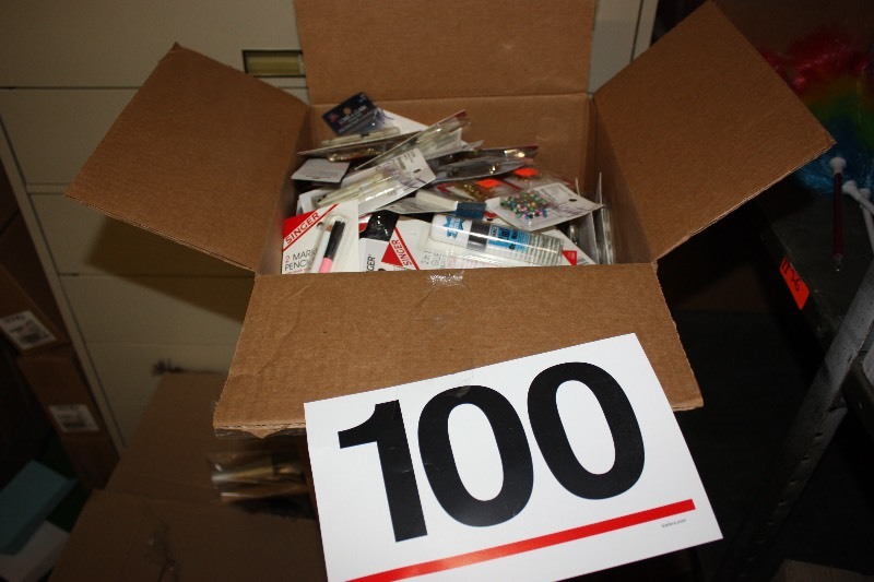 2375 SingerSimplicity Assortment of carded retail items. $2300 retail value