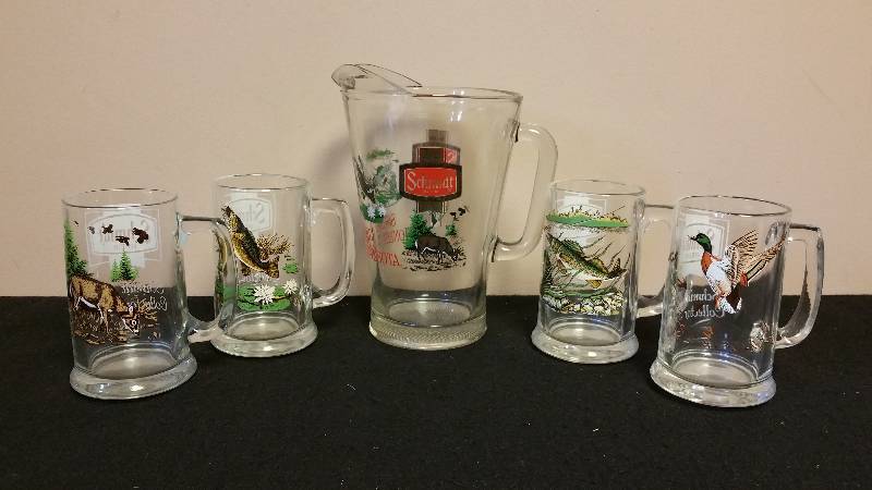 Schmidt's Glass Mug Set