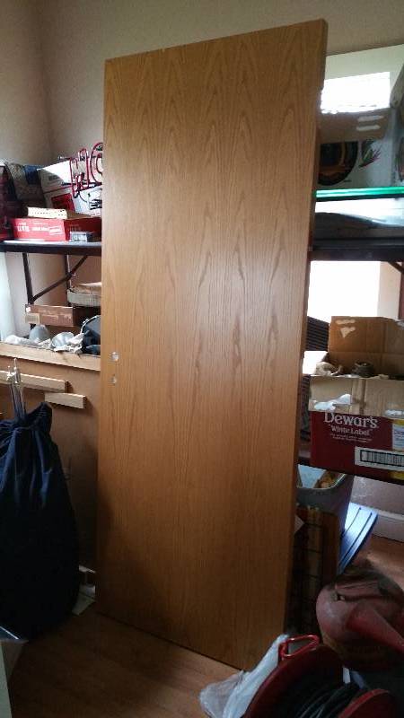 lot 4 image: Solid Oak Door