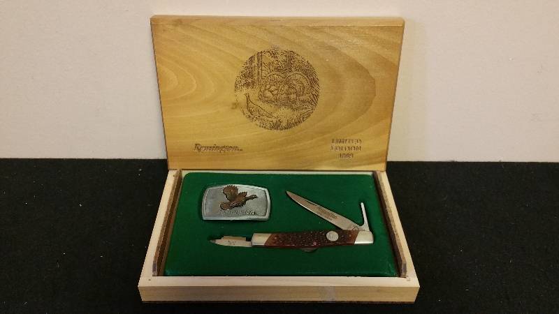 lot 115 image: Remington Limited Edition Collectors Knife