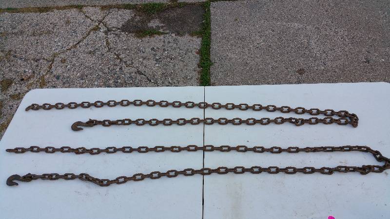 lot 126 image: USA Forged Chain & Hook