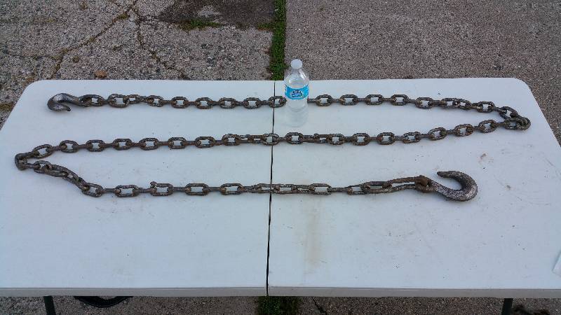 lot 127 image: Diamond Duluth Chain & Hook
