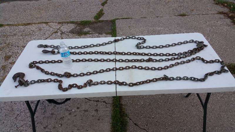 lot 130 image: Diamond Duluth Chain & Hook