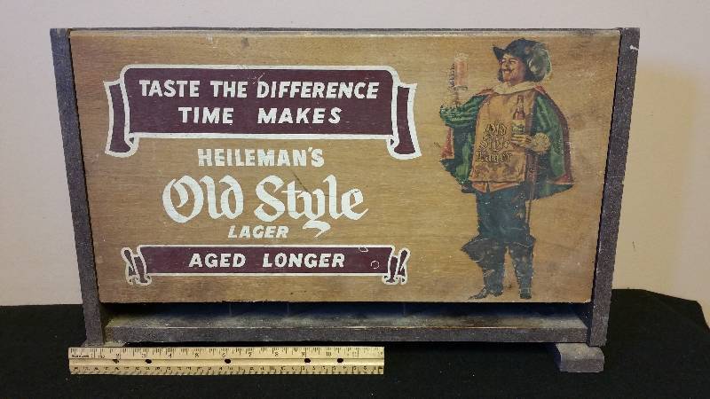 lot 45 image: Antique Old Style Lager Store Display