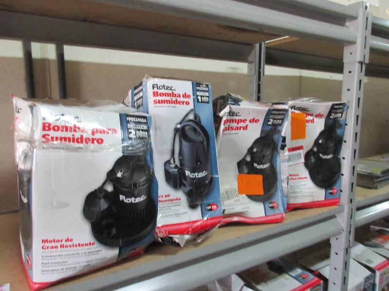 4 Sump Pumps
