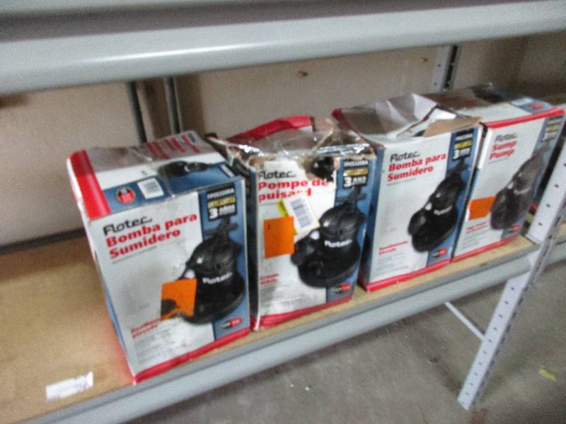 4 Sump Pumps