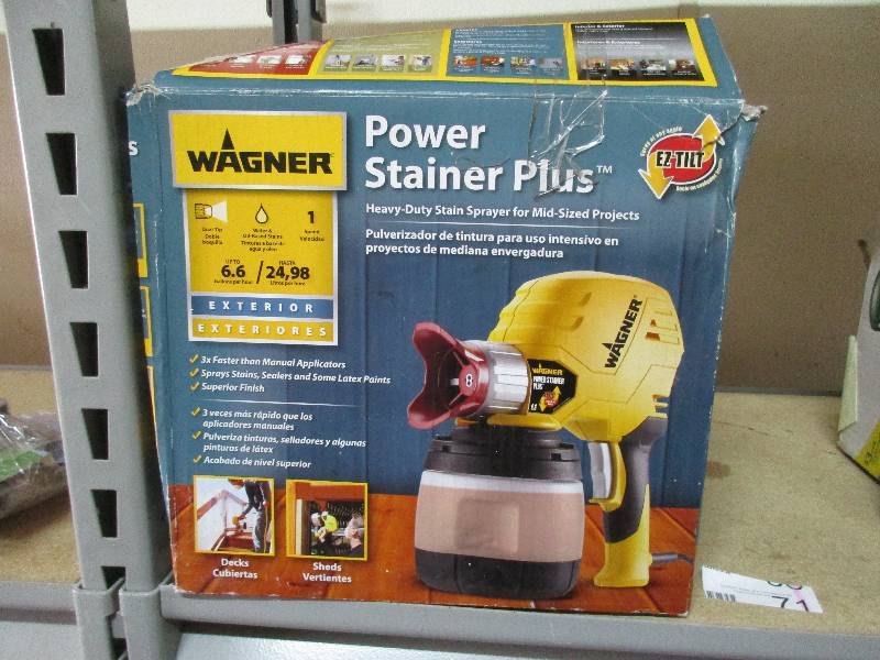 2 Power stainers