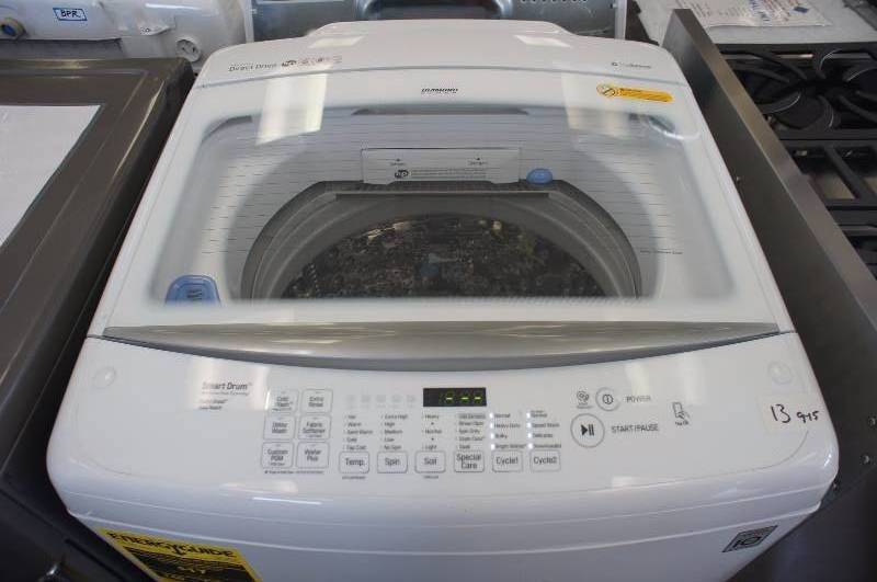 lot 13 image: NEW - LG WT1501CW Top-Loading Washer - 4.5 cu ft - White