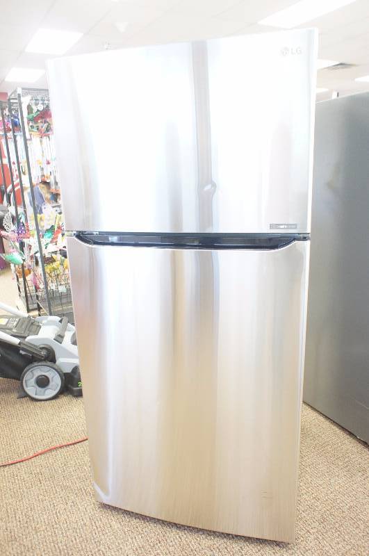 lot 2 image: NEW - LG LTCS24223 Top Freezer Refrigerator - 32.8 - 23.8 cu ft - Stainless Steel